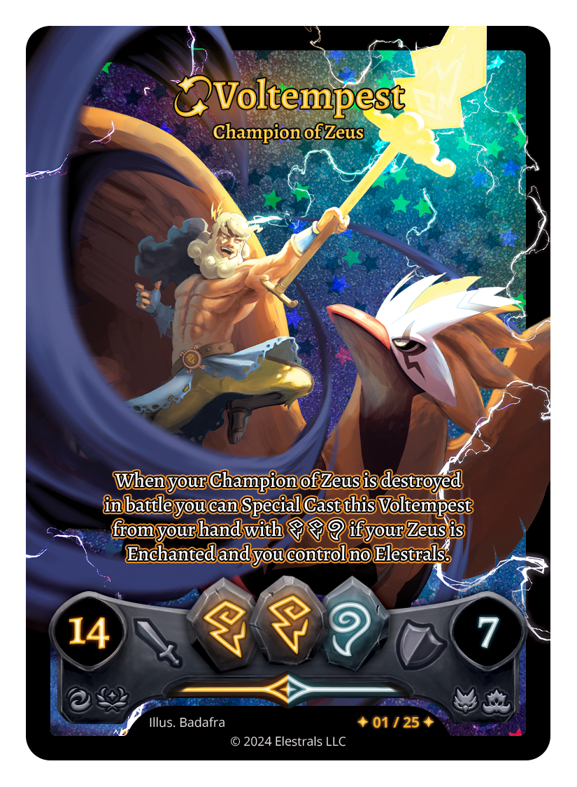 Voltempest - Champion of Zeus - XX/25